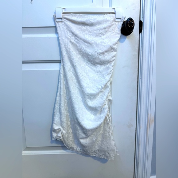 White Fox You’re The One Strapless Mini Dress - Picture 2 of 5